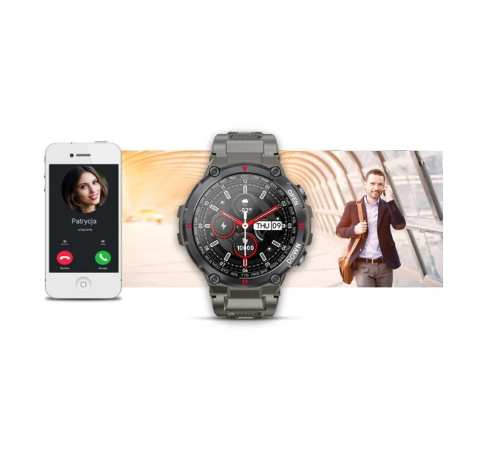 Chytré hodinky GIEWONT Grey GW430-2 Chytré hodinky GIEWONT Grey GW430-2
