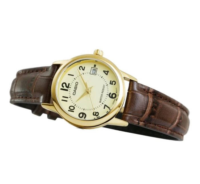 Dámské hodinky CASIO LTP-V002GL-9BUDF + BOX Dámské hodinky CASIO LTP-V002GL-9BUDF + BOX