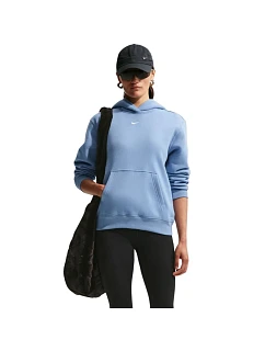 Dámská mikina Studio Fleece Medium světle modrá, model 22313354 - NIKE
