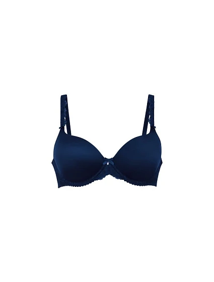Bobette podprsenka s kosticí s pěnovou výztuží 5291 maritime blue - RosaFaia Bobette podprsenka s kosticí s pěnovou výztuží 5291 maritime blue - RosaFaia
