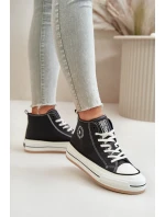 Zateplené Dámské Tenisky Na Platformě Eko Kůže Big Star model 21669602 Černé - Big Star Shoes