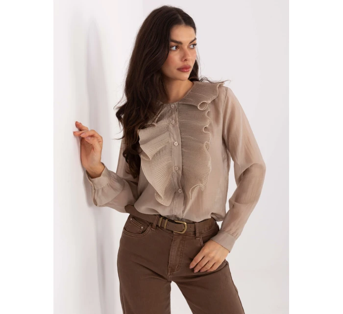 Košile IT KS 28990.05P béžová