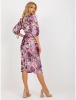 Sukienka LK SK  fioletowy model 21110906 - FPrice
