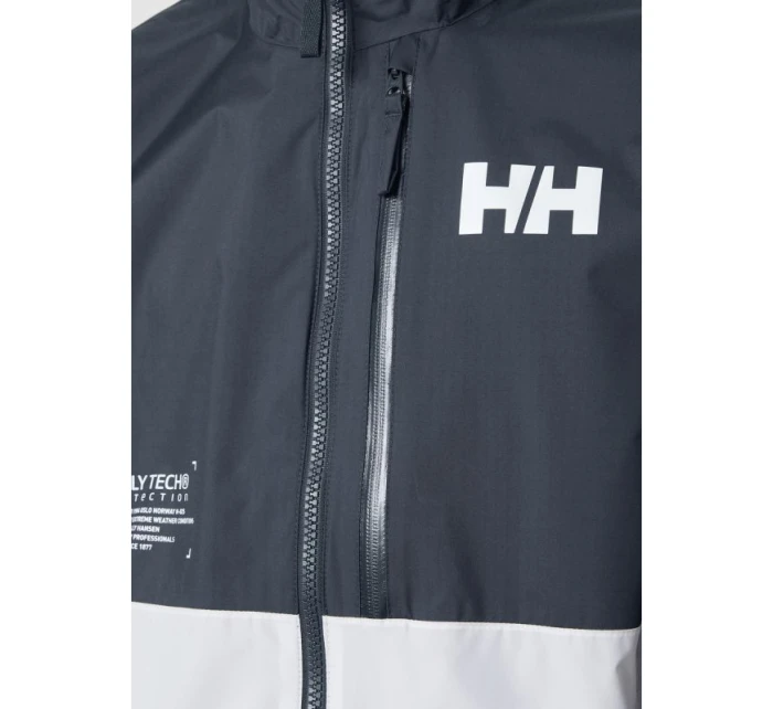 Pánská bunda Active Pace M 53085 598 Tmavě šedá s bílou - Helly Hansen
