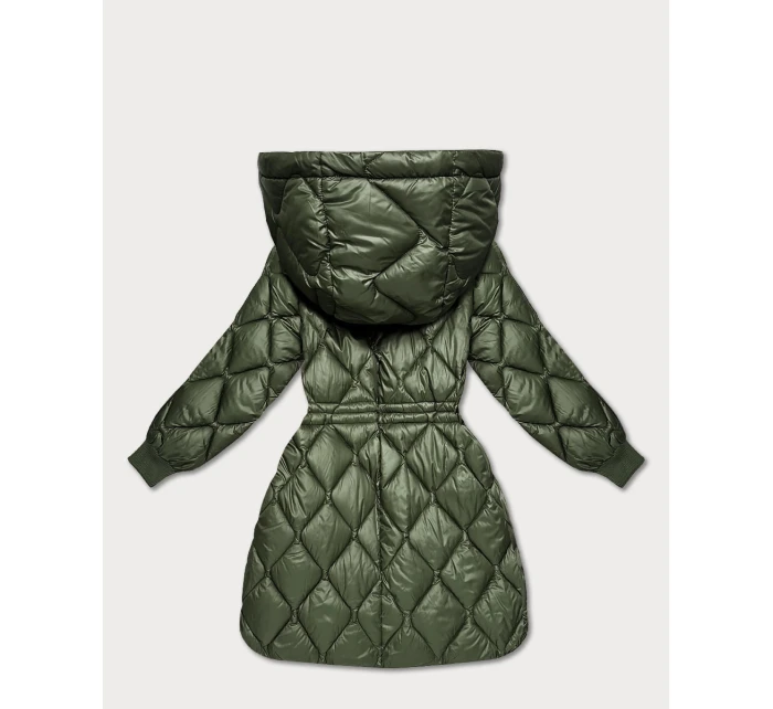 dámská zimní oversize bunda v khaki barvě model 21756253 - MINORITY