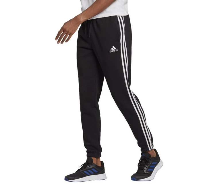 Kalhoty adidas Essentials Tapered Elasticcuff 3 Stripes Pant M GK8822