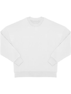 B&C Crew Těžká oversize unisex mikina white model 22445500