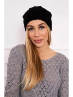 Fleecová čepice Justyna K253 černá