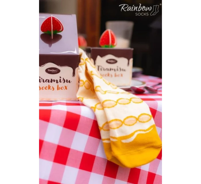 Ponožky PLANT MILK Rainbow Socks