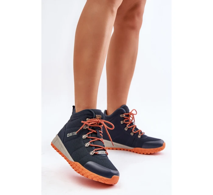 Dámské Sportovní Boty Big Star Modré model 21675765 - Big Star Shoes Dámské Sportovní Boty Big Star Modré model 21675765 - Big Star Shoes