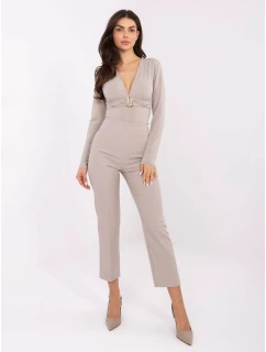 Kalhoty IT SP FL9069.00 světle béžové