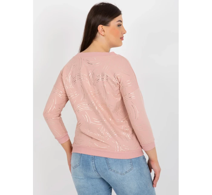 Halenka RV BZ model 18385498 světle růžová - FPrice