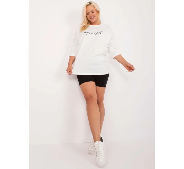 Bluzka RV BZ model 20188629 ecru - FPrice Bluzka RV BZ model 20188629 ecru - FPrice