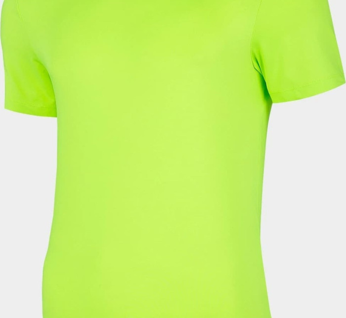 Pánské funkční tričko 4F TSMF002 Zelené neon