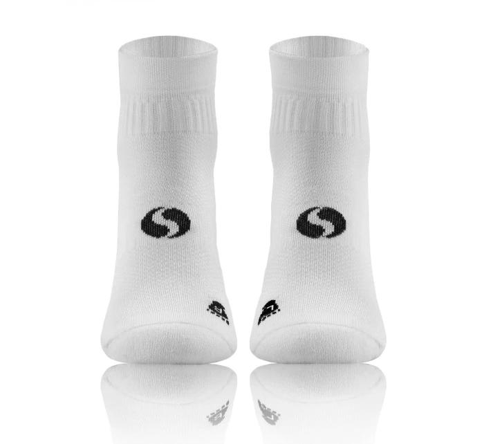 Frotte Sportovní ponožky AMZ bílá - Sesto Senso Frotte Sportovní ponožky AMZ bílá - Sesto Senso