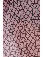 Dámské pareo 13 D95CH - 41a černé s geometrickým vzorem - Self