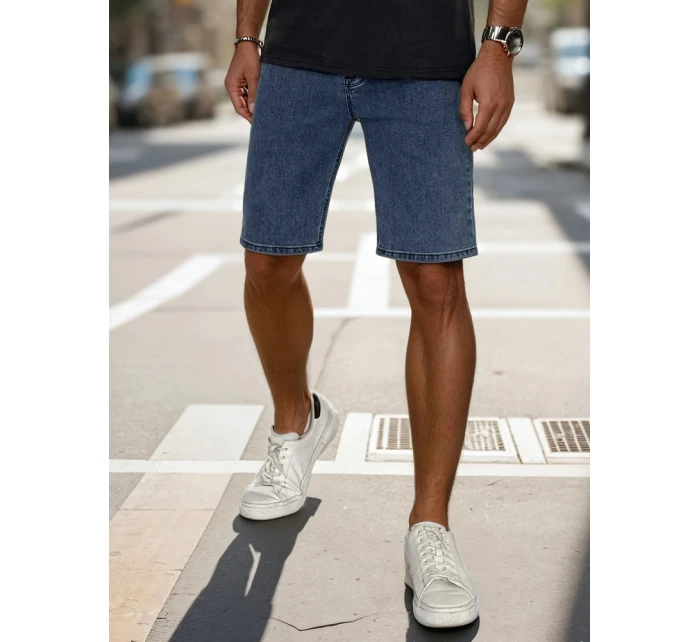 Pánské modré džínové šortky FashionStreet SX2492