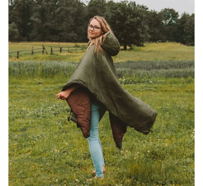 Zateplené nepromokavé pončo model 21132501 - Offlander