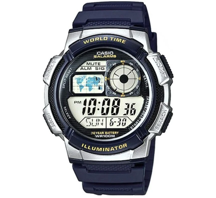 Pánské hodinky CASIO AE-1000W-2AVDF + krabice Pánské hodinky CASIO AE-1000W-2AVDF + krabice