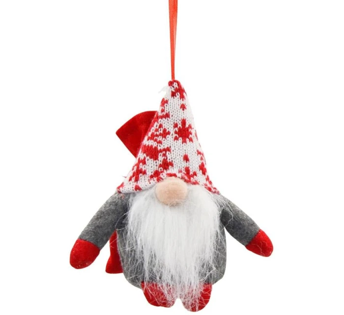 DEKORATIVNÍ MIKÁDO S DÁRKOVÝM SÁČKEM 15CM ŠEDÉ BARVY