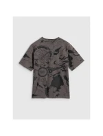 Chlapecké tričko oversize s potiskem 4F 4FJRAW25TTSHM3063-90A Chlapecké tričko oversize s potiskem 4F 4FJRAW25TTSHM3063-90A