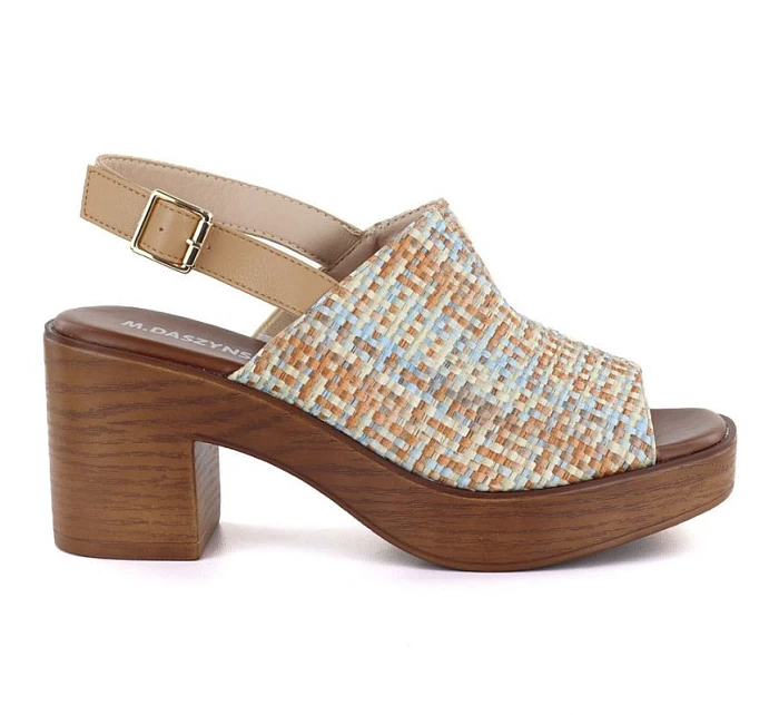 Dámské sandály na pletené tyči M.Daszynski MR23126-7