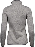 Tee Jays TJ 9616 Dámská melanžová pletená fleecová bunda 18.9616 grey melange Tee Jays TJ 9616 Dámská melanžová pletená fleecová bunda 18.9616 grey melange