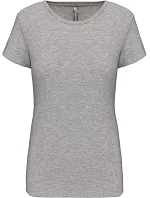 Kariban K 3013 Dámské elastické tričko 20.3013 light grey heather