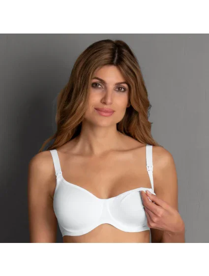 Basic podprsenka na kojení s kosticí model 10621169 bílá - Anita Maternity