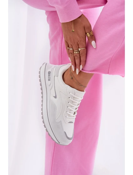 Dámské tenisky Big Star RR274A213 HI-POLY SYSTEM Bílé Dámské tenisky Big Star RR274A213 HI-POLY SYSTEM Bílé