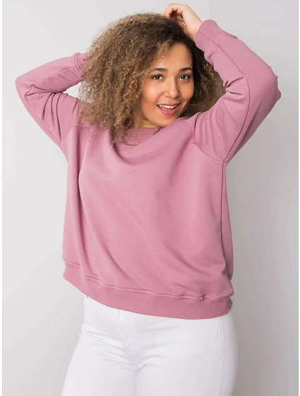 Mikina RV BL 6326.02X tmavě růžová