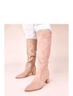 Kozačky na podpatku  model 220995 Solea