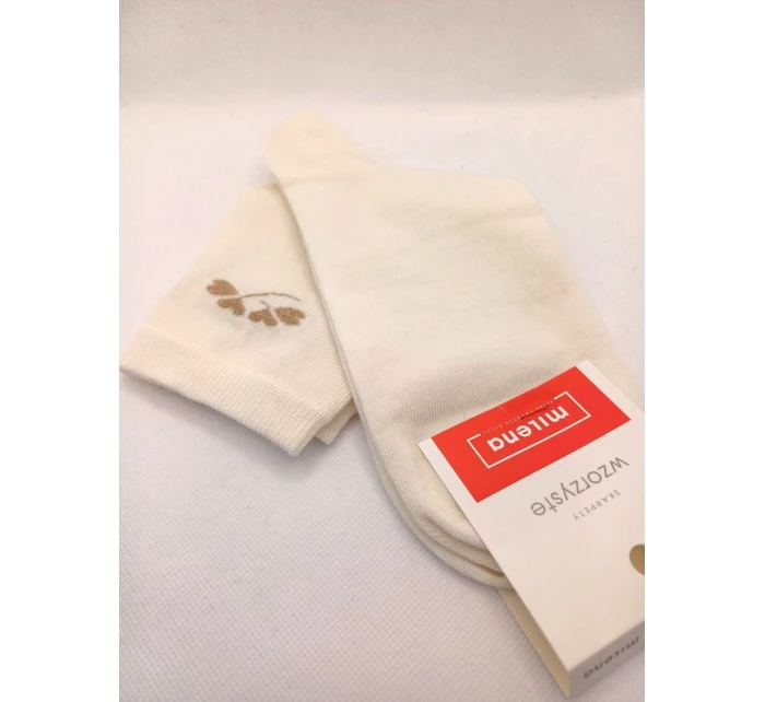 Ponožky Milena 0200-178 Fine Pattern Lurex 37-41