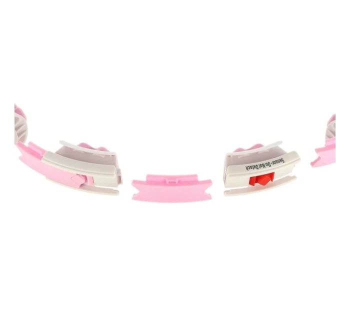 Obruč HMS HHW06 s výstupky, závažím a počítadlem růžová