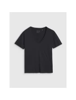 Dámské tričko oversize z modalu model 21433317 - 4F Dámské tričko oversize z modalu model 21433317 - 4F