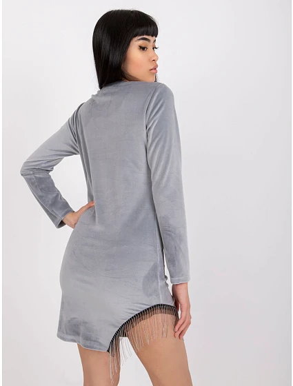 Šaty DHJ SK model 17050172 šedá - FPrice