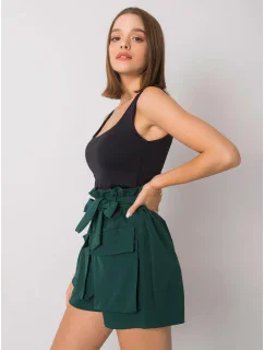 Šortky DHJ SN 13295.76 tmavě zelené