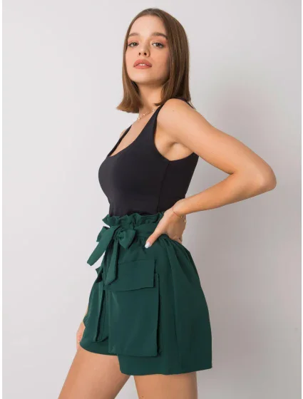 Šortky DHJ SN 13295.76 tmavě zelené