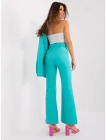 Spodnie DHJ SP model 19485371 turkusowy - FPrice Spodnie DHJ SP model 19485371 turkusowy - FPrice