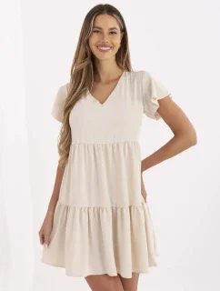 Šaty WN SK 842.01P světle béžová