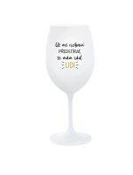 UŽ MĚ NEBAVÍ PŘEDSTÍRAT, ŽE MÁM RÁD LIDI - bílá sklenice na víno 350 ml UŽ MĚ NEBAVÍ PŘEDSTÍRAT, ŽE MÁM RÁD LIDI - bílá sklenice na víno 350 ml
