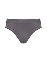 Pánské slipy SLG Base Brief C2P - šedé-tyrkysové V001 - SLOGGI