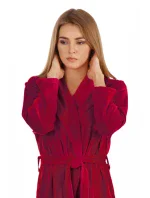 dámský župan model 20648578 vínová - Vestis dámský župan model 20648578 vínová - Vestis