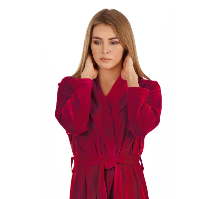 dámský župan model 20648578 vínová - Vestis dámský župan model 20648578 vínová - Vestis