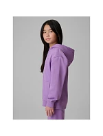 Dívčí volná mikina s kapucí 4F 4FJRSS26TSWSF2715-51S dětská