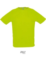 SOL'S Sporty Pánské raglánové sportovní tričko 25.1939 neon green SOL'S Sporty Pánské raglánové sportovní tričko 25.1939 neon green