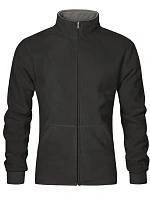 Pánská dvojitá fleecová bunda 40. grey model 22517644 - Promodoro Pánská dvojitá fleecová bunda 40. grey model 22517644 - Promodoro