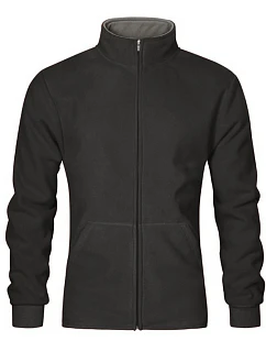 Pánská dvojitá fleecová bunda 40. grey model 22517644 - Promodoro