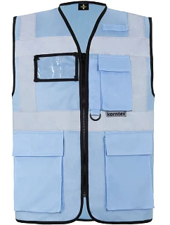 – Multifunkční vesta 76. sky blue model 22503127 - Korntex