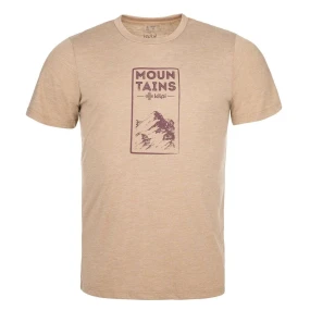 Pánské funkční tričko model 17204842 béžová - Kilpi Pánské funkční tričko model 17204842 béžová - Kilpi